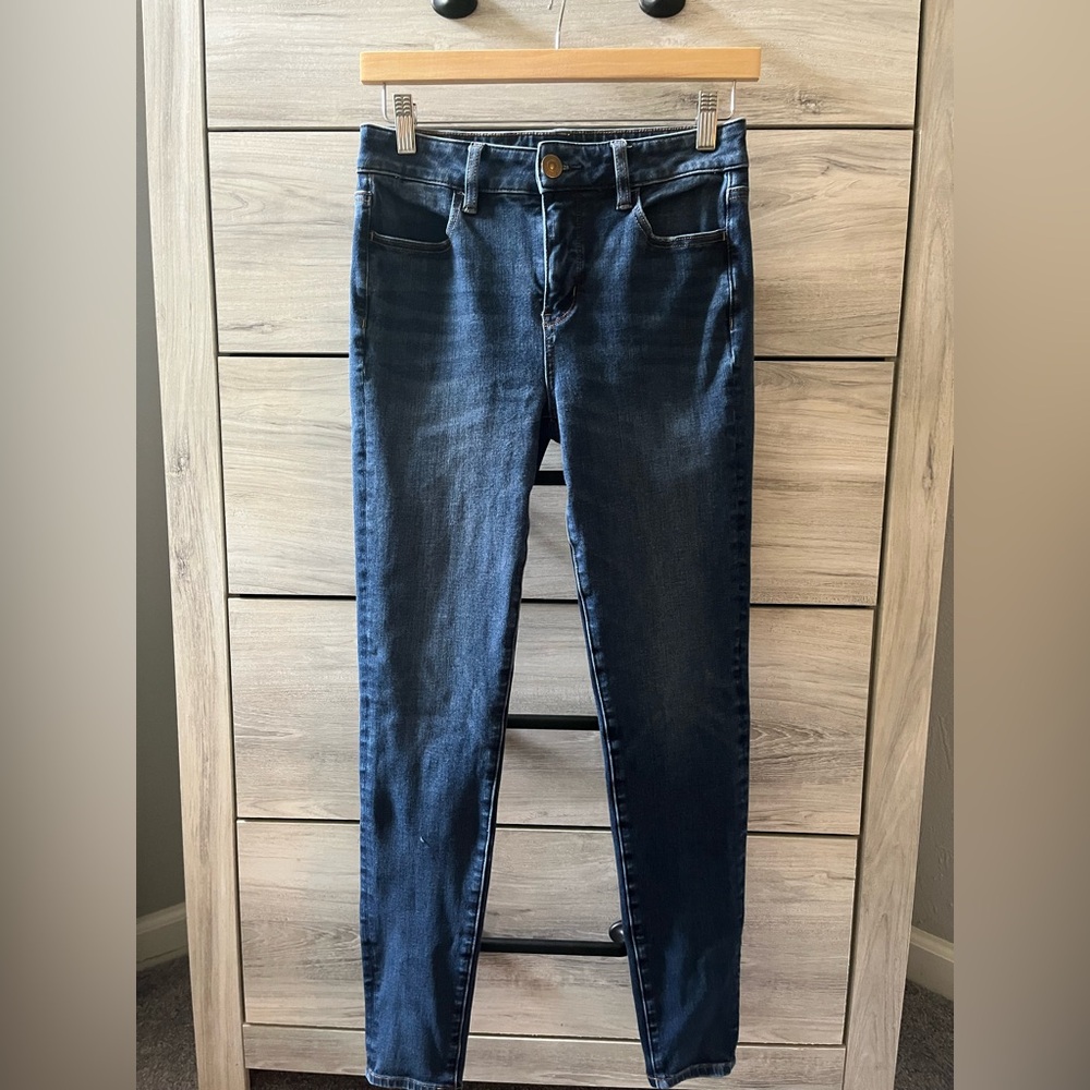 American Eagle Outfitters Dark Blue Skinny Jeans